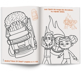 Hot Wheels. Kolorowanka z Naklejkami