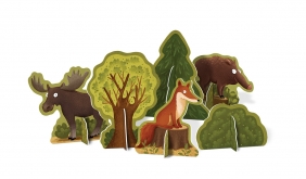 Rok w lesie. Znajdź zwierzaka