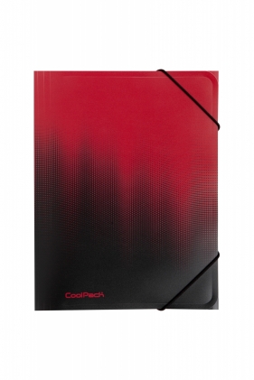 Coolpack. Teczka z gumką A4 Gradient - Cranberry (29876CP)