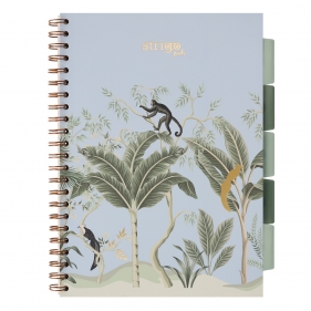 Kołozeszyt Strigo Pads Project Book A4 atka Afryka - pastelowy niebieski