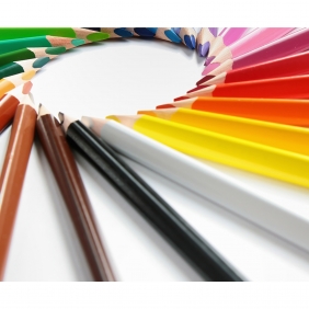 Kredki trójkątne Cricco 12x12kol