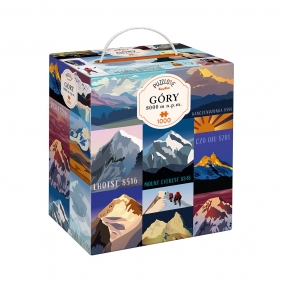 Puzzlove CzuCzu: Góry 8000 m np.m. 1000 el.