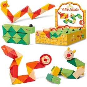 Drewniane sętne zwierzęta MIX