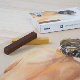 Pastele miękkie MILAN ART - kolory portretowe. 12 kolorów