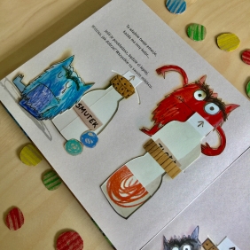 Kolorowy potwór. Książka Pop-up