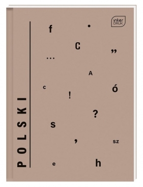 Interdruk Brulion A5/80k. atka - Język polski