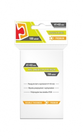 Koszulki na karty Rebel (41x63 mm) 