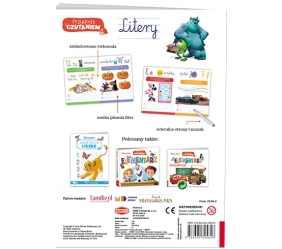 Disney Uczy Przygoda z Czytaniem. Elementarz. Ćwiczenia. Litery