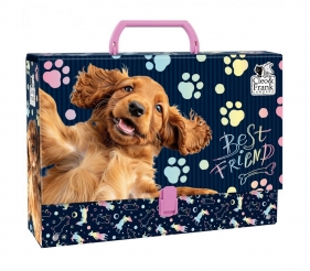 Teczka z rączką gruba - Cleo i Frank 44 (Pies)