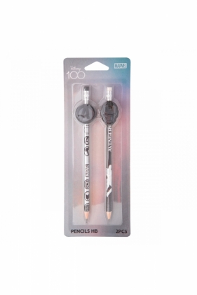 Coolpack. Ołówki HB Disney 100 - Black Collection Avengers (60169PTR)