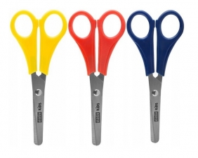 Nożyczki szkolne z podziałką 13cm. 1 szt