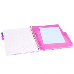 Kołozeszyt Strigo Pads Project Book A4 linia Neon - Zielony