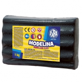 Modelina Astra. 1 kg - czarna (304111007)