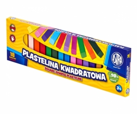 Plastelina Astra kwadratowa. 18 kolorów (83814904)