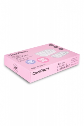 Coolpack. Śniadaniówka silikonowa 800 ml Pastel - Powder Pink (Z12647)