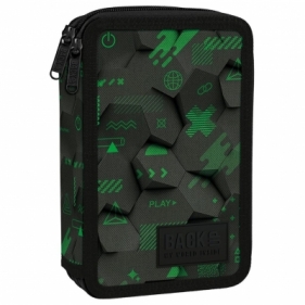 Piórnik podwójny BackUp z wyposażeniem (PB7DW63)