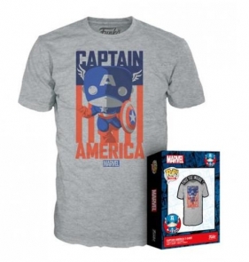 Funko. Boxed Tee: Koszulka Marvel - Captain America - XL