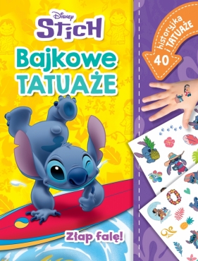 Bajkowe tatuaże Disney Stitch. Złap falę!