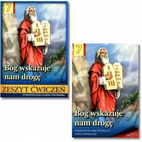Pakiet: Podręcznik + zeszyt ćwiczeń Bóg wskazuje nam drogę. Szkoła podstawowa. Klasa 7. Religia.