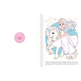 Wspaniałe księżniczki Aktywizująca książeczka dla dziewczynek. 1000 brylancików