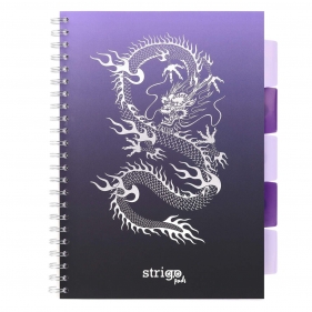 Kołozeszyt Strigo Pads Project Book A4 atka Głębiny - Smok wodny