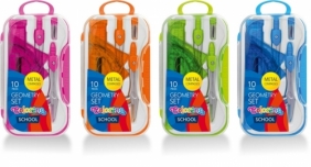 Zestaw geometryczny Colorino. 10 elementów