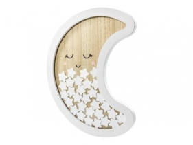 Drewniana księga gości Księżyc 38.5x30cm