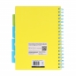 Kołozeszyt Strigo Pads Project Book B5 linia Neon - Żółty