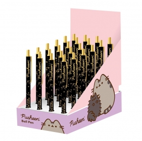 Długopis automatyczny Pusheen Gold. 24 szt (display)
