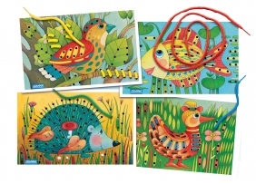 Sznurki i dziurki - wyszywanki bez igły (00252/WG)