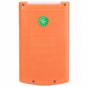 Kalkulator kieszonkowy zamykany 8-pozycyjny - pomarańczowy