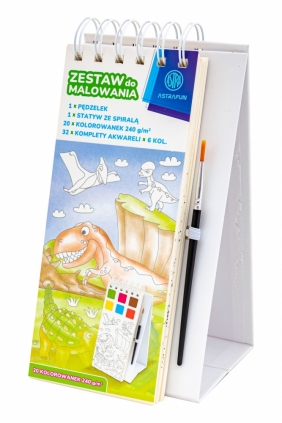 Zestaw do malowania z farbami AstraFun 20 kol + pędzel 1 szt. (320024071)