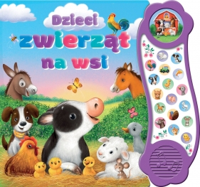 Dzieci zwierząt na wsi