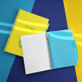 Kołozeszyt Strigo Pads Project Book B5 linia Neon - Żółty
