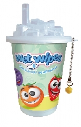 Astra Chusteczki nawilżające w puszce-shake Owocki. 1 szt. (716024102)