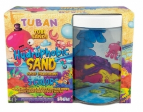 Tuban. Piasek hydrofobowy - 5 kolorów + akwarium (TU3558)