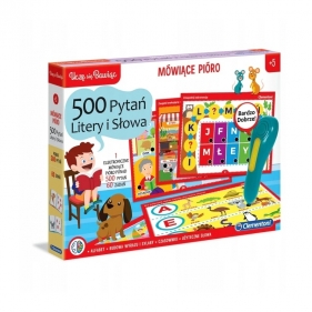 Clementoni Mówiące pióro. 500 Pytań - Litery i Słowa (50780)