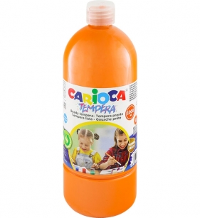 Farba Carioca tempera - pomarańczowa. 1000 ml