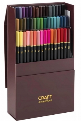 Kredki kolorowe 48 sztuk w tekturowym pudełku