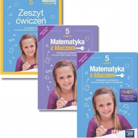 Pakiet: podręczniki część 1 i 2 + zeszyt ćwiczeń Matematyka z kluczem 5. Matematyka. Szkoła podstawowa. Klasa 5.