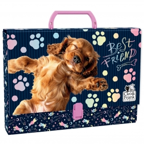 Teczka twarda z rączką - Cleo i Frank 44 (Pies)