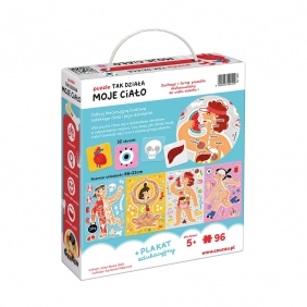 CzuCzu Puzzle 96 el. - Tak działa moje ciało