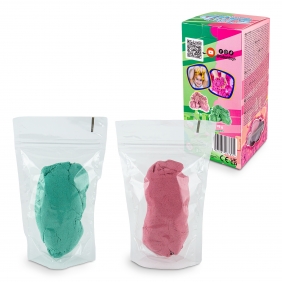 Tuban Fluffy Sand. Zestaw Puszysty Piasek - żółty i różowy (TU3789)