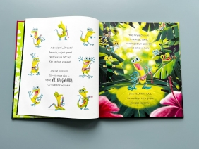 Gekon. który odył echo