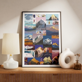 Puzzlove CzuCzu: Góry 8000 m np.m. 1000 el.