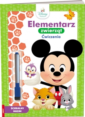 Disney Maluch Elementarz zwierząt. Ćwiczenia