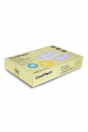 Coolpack. Śniadaniówka silikonowa 800 ml Pastel - Powder Yellow (Z12649)