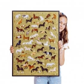 CzuCzu Puzzlove: Konie 200 el.