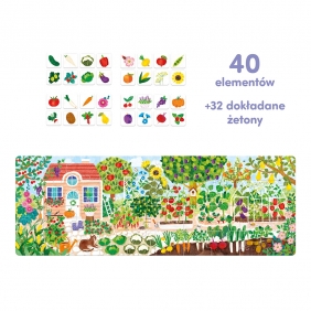 CzuCzu. Puzzle 40: Co rośnie W ogródku