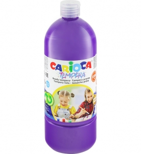 Farba Carioca tempera - fioletowa. 1000 ml